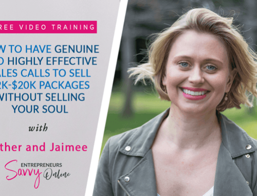 How to Have Genuine and Highly Effective Sales Calls to Sell $2k-$20k Packages Without Selling Your Soul